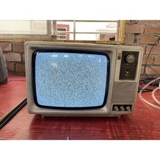 레트로 TV 카메라 세트 레트로티비 14인치 옛날 카페 엔틱, 14인치밝은눈송이