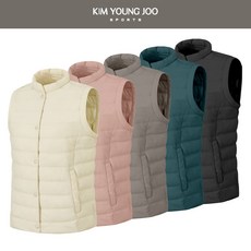김영주스포츠 여성 웰론 경량 패딩 베스트 WV251
