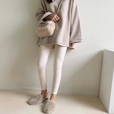 M SELECT 高腰加厚秋冬保暖內搭褲 舒適顯瘦貼身褲 多色可選