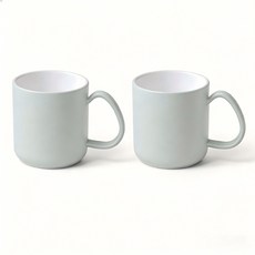 漱口杯 防霉材質 抗菌處理 家用刷牙杯 情侶洗漱杯 多入組合 浴室用品 居家清潔 簡約風格 耐用好清洗+淺藍色2個+35OML, 1個, 淺藍色2個:35OML