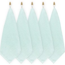 쥬련제작소 40수 코마사 고리수건, MintColor, 50개