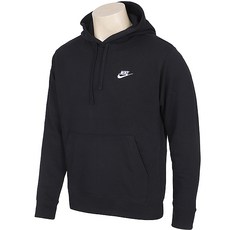 NIKE LOGO刺繡連帽長袖T恤+時尚口罩