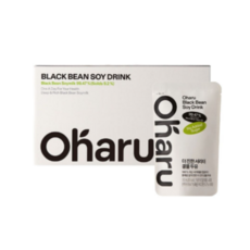 오하루 더 진한 서리태 콩물 두유, 15개, 180ml