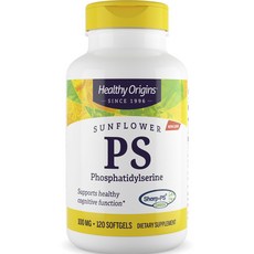 Healthy Origins 向日葵PS磷脂酰絲氨酸軟膠囊 100mg
