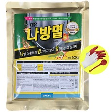 대유 나방멸 병해충관리 유기농업자재, 3개, 200g
