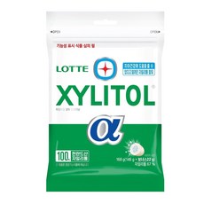롯데자일리톨 알파 오리지날 껌, 168g, 2개