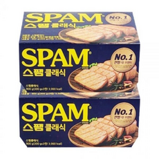 스팸 햄 클래식 CJ제일제당, 6개, 300g