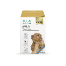 MORESON 木入森 好眼力 強化葉黃素花青素, 1個, 改善淚液/眼睛健康, 60顆