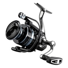 Huidiao 전체 금속 스피닝릴 2000-7000 시리즈 최대 12kg 드래그력 고강도 낚시릴 CNC 금속 스풀/핸들/풋 4+1 부드러운 베어링 담/해수 겸용, 3000, XF