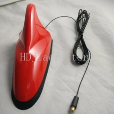 기능이 강화된 신호 안테나를 갖춘 상어 지느러미 자동차 고이득 디지털, 2. red