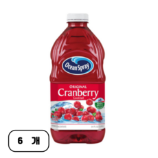 오션스프레이 크랜베리 클래식, 1.89L, 6개