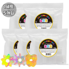 스노우키즈 유아용 미술놀이 혼합폼 소, FLOWER (꽃송이폼), 2세트
