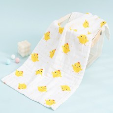 樂樂小舖 六層純棉紗布長巾 嬰兒多功能紗布巾 親膚耐用無螢光劑