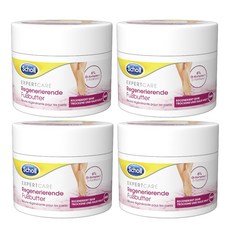 Scholl 숄 엑스퍼트 케어 풋 버터 크림 150ml x 4 독일 내수용, 1개입