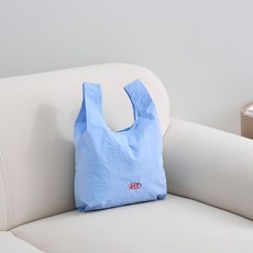 모던하우스 소프트워싱 솔리드 미니 마켓토트 27 x 46 x 12 cm, 인디블루, 1개