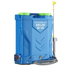 DELIXI 德力西 20L大功率農用背負式電動噴霧器, 藍色, 1個