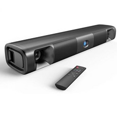 Saiyin 스마트 TV용 사운드 바 60W 블루투스 5.3 사운드바 듀얼 베이스 드라이버 및 클리어 보이스 TV/PC/게임/프로젝터용 TV-ARC/광학/AUX 가상 서라, 사이인 사운드바 스마트 TV용 60W 블루투스 5.3