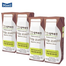 상하목장 유기농우유 코코아 125mLx12팩/멸균우유, 125ml, 12팩
