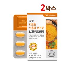 Kwangdong 수용성 리포좀 커큐민 강황추출물 식약청 HACCP 인, 2개