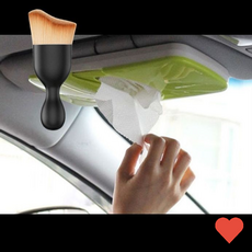 차량 장식 선바이저 케이스 휴지함 썬바이저 티슈 홀더