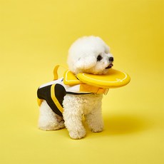 위니즈 펫 다이버 구명조끼, 블랙, 1개