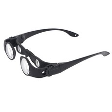 YUEHISY 낚시 쌍안경 안경 웨어러블 망원경 8배 배율 HD 광학 렌즈 조절 가능한 초점 편광 홀더 포함 새 관찰 스포츠 콘서트용, YUEHISY 낚시 쌍안경 안경, 웨어러블 망원경 8배