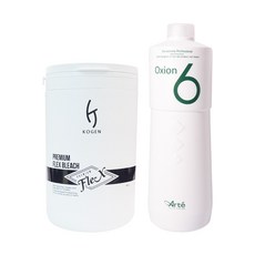 코겐 플렉스 탈색약 500g + 일진 아르떼 산화제 6% 1200ml