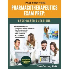 (영문도서) Pharmacotherapeutics Exam Prep: Case-Based Questions Paperback, Independently Published, English, 9798300793845