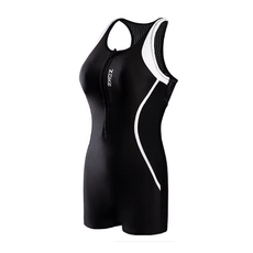 ZOKE 女款四分褲 運動競賽訓練泳衣