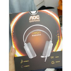 有線遊戲耳機 黑色 USB 麥克風 RGB燈效, 如圖所示, 詳情頁內介紹