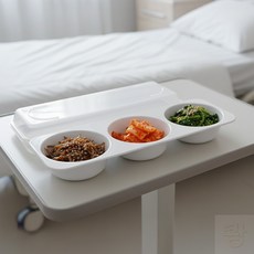 쾅쾅상사 병원찬기세트 병원반찬그릇, 뚜껑