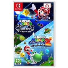 Nintendo Switch NS 超級瑪利歐銀河 1+2 中文合輯, 中文封面 中文版 無特典