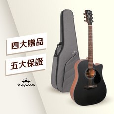 Kepma 卡馬 EDC BKM 西堤卡雲杉 桃花心木 合板 41吋 民謠吉他, 1個