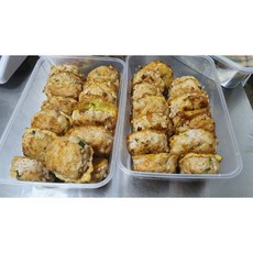 [채미당] 수제 모듬전 명절전 제사전 골라담기, 300g, 1개, 깻잎전