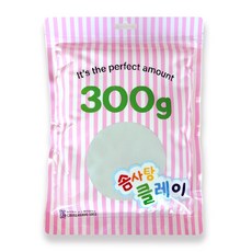 KC인증 솜사탕클레이, 1개, 300g, 하양
