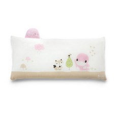 KUKU酷咕鴨 啾啾安睡枕，寶寶安撫，透氣舒適，人體工學設計, 粉色