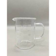 新安堂 玻璃燒杯, 1個, 有柄100ml