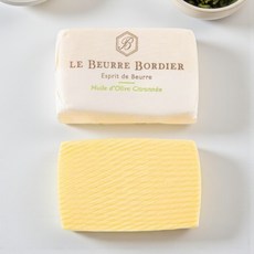 Le Beurre Bordier 프랑스 보르디에 레몬 올리브오일 버터 125g, 1개