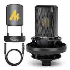마오노 PM500 스튜디오용 레코딩용 유선 XLR 콘덴서 마이크, AU-PM500, 상세페이지 참조