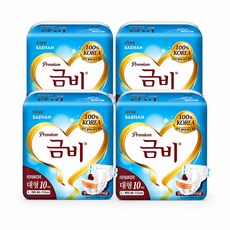 금비 남녀공용 프리미엄 와이드 매직벨트 성인기저귀, 10개입, 4개