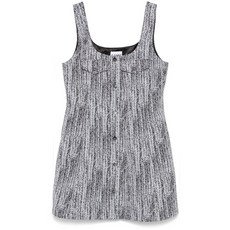 가니 트위드 미니 드레스