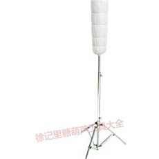 老街口 冰糖葫蘆稻草把老式靶子肩抗復古架子 家用商用便攜移動擺地攤年會, 白色款15厘米粗+三腳架, 1個