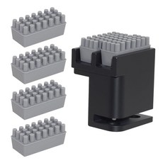 Nextpal 3D 프린터 노즐 브러시 Bambu Lab P1P P1S X1 X1C X1E와 호환되는 키트 노즐 와이퍼 및 필라멘트 제거 유지 보수용 알루미늄 1개 및 실, Nextpal 3D 프린터 노즐 브러시, Bambu L