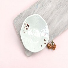 비정형 디자인 분식그릇 업소용접시 멜라민그릇, 조개구프(M살구) DS-6690, 1개