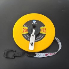 測量20米30米50米100玻璃纖維尺皮捲尺圓盤尺纖維尺皮尺, 1件, 20米纖維尺:如圖