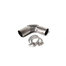 무시동히터부품 스텐배기관 용품 각도90도 엘보 연결배관, 1개