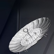 加厚 可疊高 收納方便, 1個, 304不鏽鋼多功能摺疊蒸架, 26cm