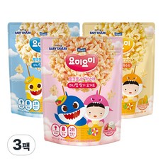 요미요미 미니팝 25g, 구운옥수수+딸기요거트+트리플치즈, 1세트