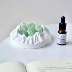 墾谷香薰擴香石擺件，天然水晶擴香石，伴手禮，情人節禮物, 香,天然紫水晶