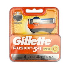 질레트 퓨전 파워 미세진동 5중 면도날 4P - O ykm*5655wJ, 1개, 본상품선택
